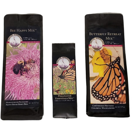 Packages of native wildflower seeds