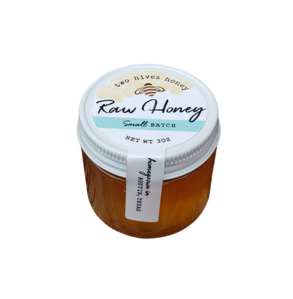 Raw honey from Two Hives Honey