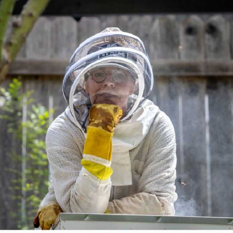 Two Hives Honey beekeeper Cyn Danielson