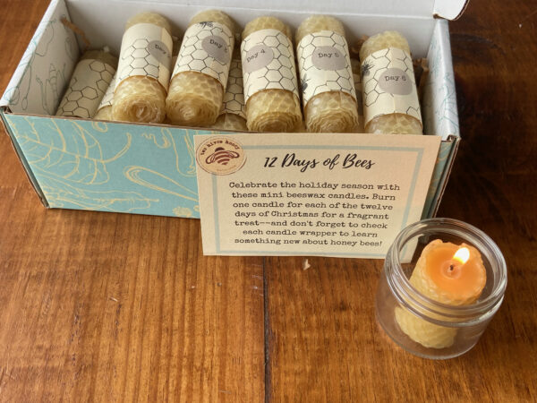 Twelve Days of Bees Candle Set