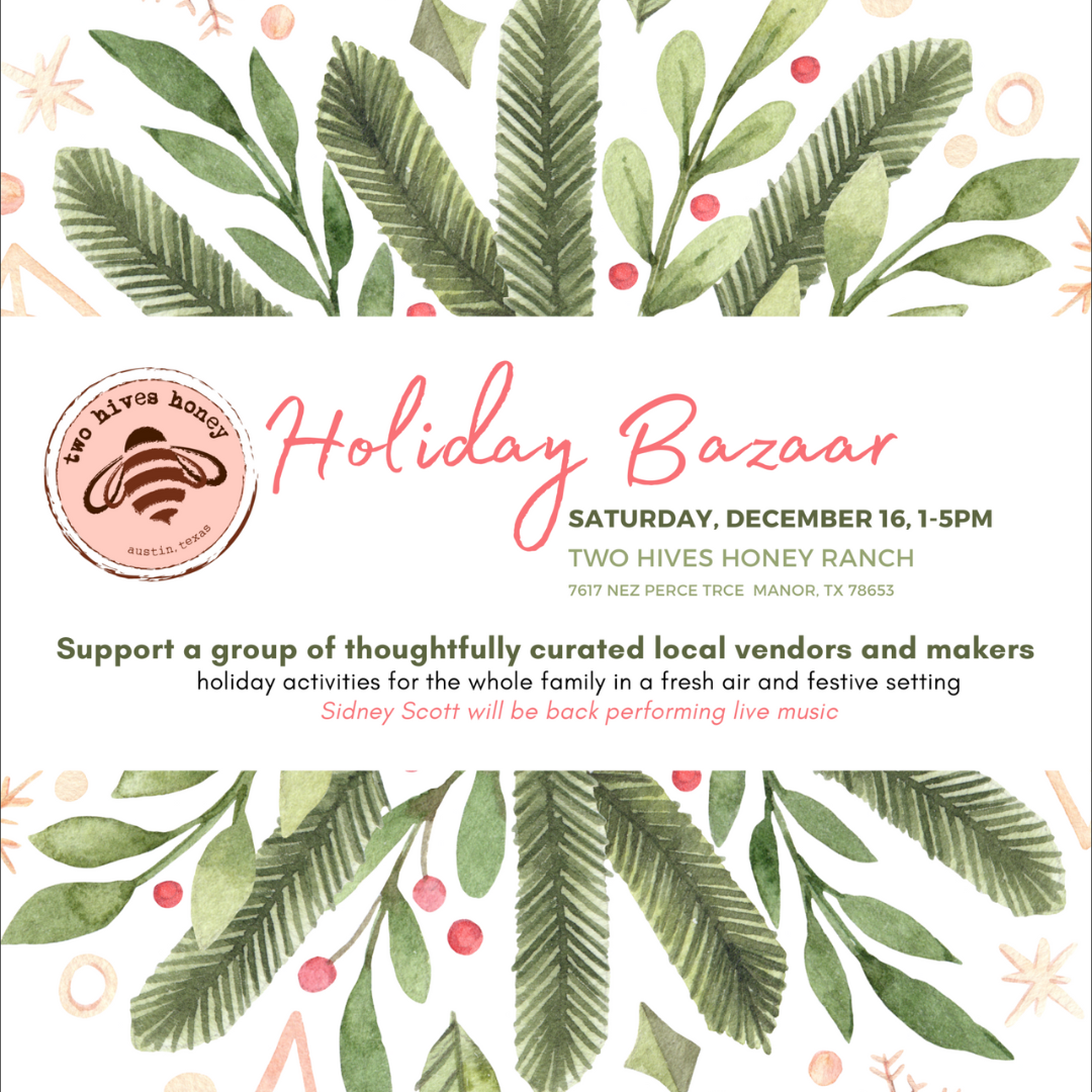 Two Hives Holiday Bazaar December 16 2023 1p-5p