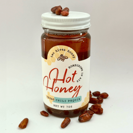 Jar of hot honey